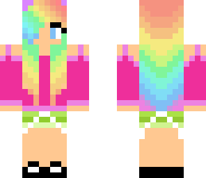 fixed rainbow girl