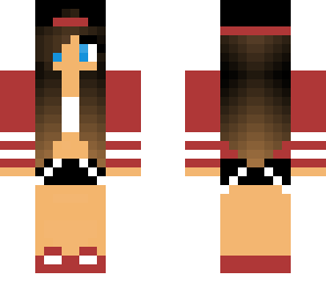 cute red cap girl