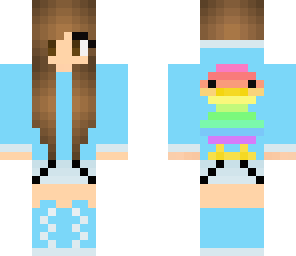 rainbow chicken hoodie girl