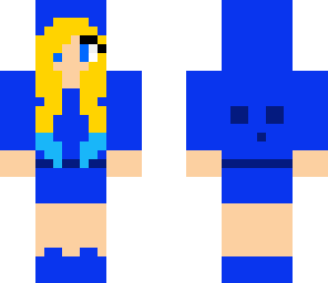 my blue slime skin