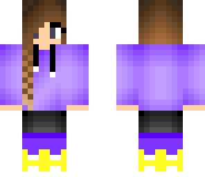 purple sweatshirt