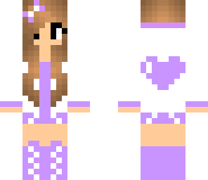 purple heart girl