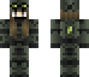 edited army girl