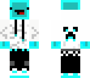3 pixel arm derpy blue slime