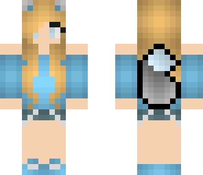 blue fox girl