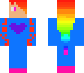 rainbow girl