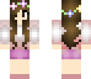 spring flower girl