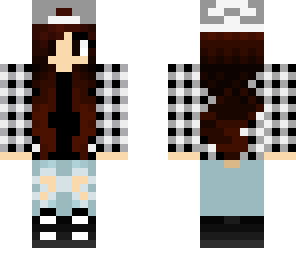 plaid girl