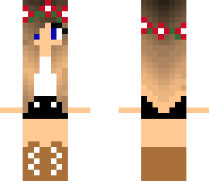 white flower girl