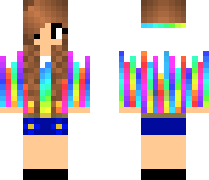rainbow girl