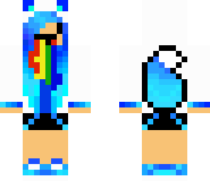 derpy blue  girl