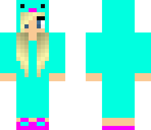 light blue onezie