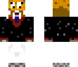 red panda in a suit