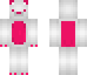 cute pink polarbear