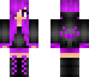 spider girl purple