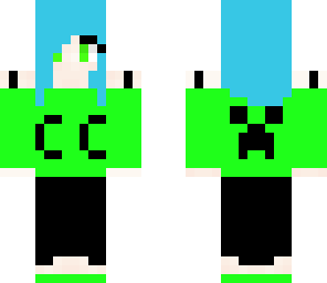 crazy creeper girl