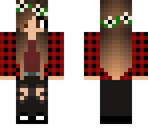 plaid girl