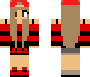 red and black tomboy