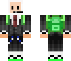 finn in upgraded suit