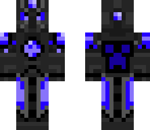 cool robot skin -blue-