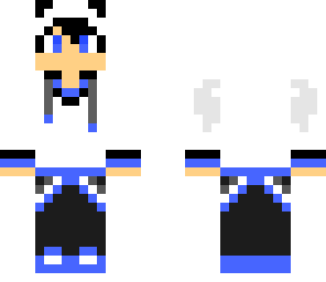 blue panda guy