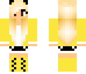 yellow cat girl