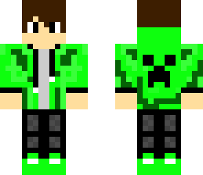the coolest green skin ever