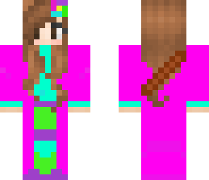 pink robe