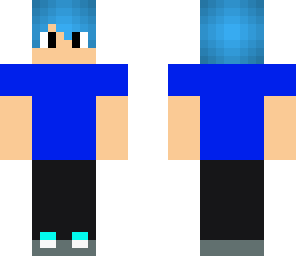 blue hair