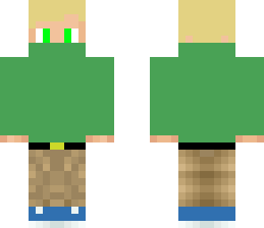 green shirt