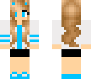 blue wolf girl
