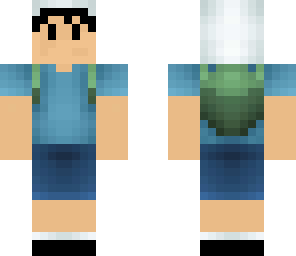 finn with black hair
