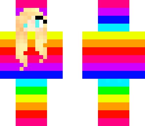 rainbow girl