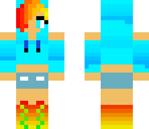 rainbow girl