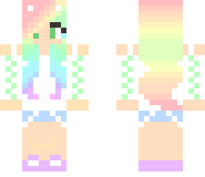 rainbow kitten