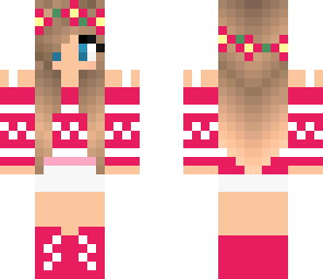 edited pink girl