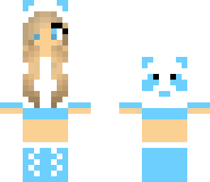 blue panda