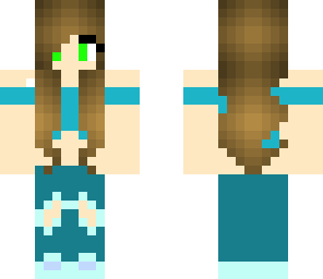 blue girl