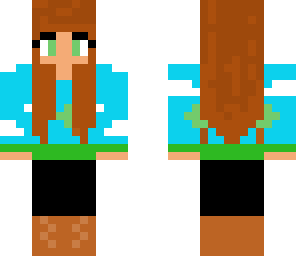 cute and comfy minecraft sweatshirt girl