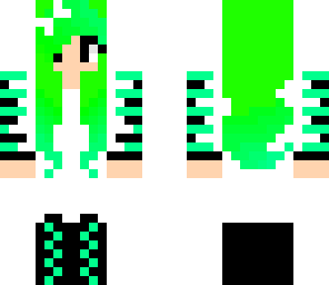 green-blue girl