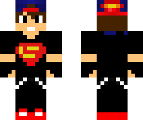 cool black super boy