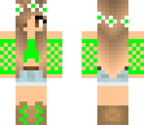 green girl