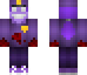 purple guy--scarier i guess