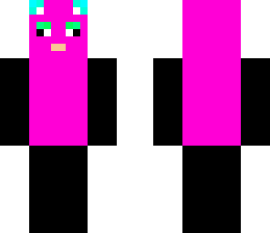 pink and black panda girl