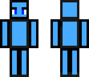 cool block skin_blauw