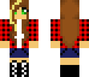 red plaid chick