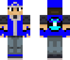 blue pokemon trainer