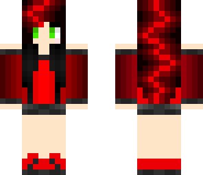 red dubstep girl