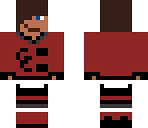 town hockey player