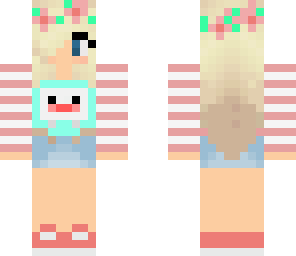 marshmallow flower girl